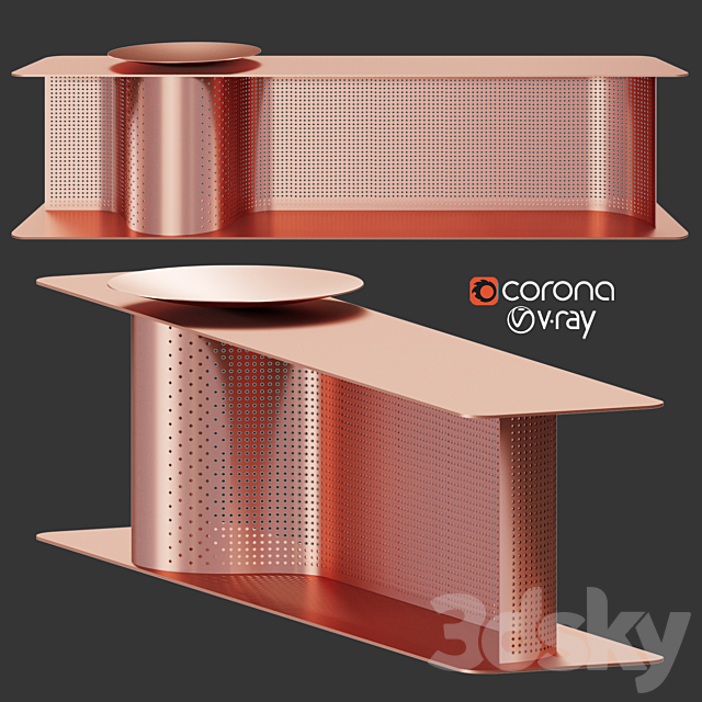 Decastelli wave 3DSMax File - thumbnail 1