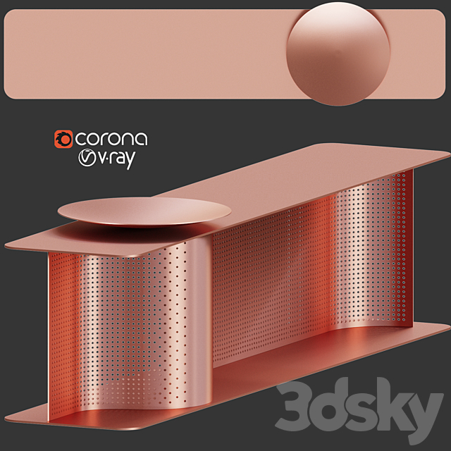 Decastelli wave 3DSMax File - thumbnail 4