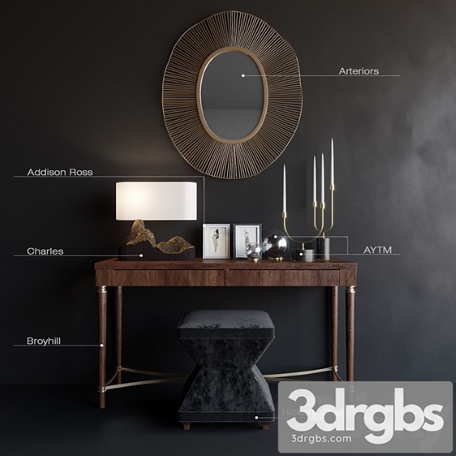 Decor Set 1 2 3dsmax Download - thumbnail 1