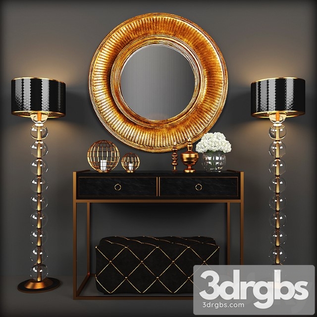 Decorative set 1 2 3dsmax Download - thumbnail 1