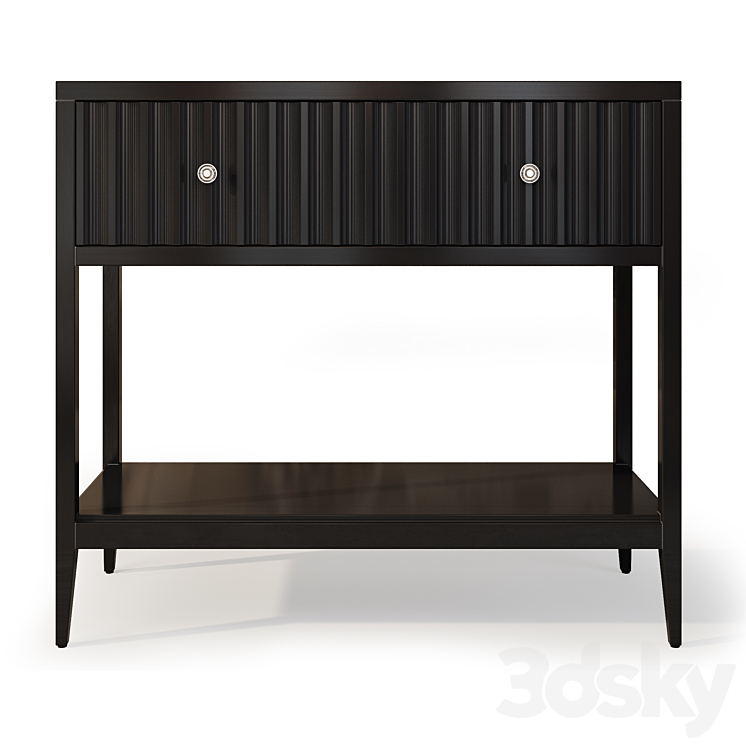 Dresser \/ console and bedside table Austin. Console nightstand by Dantone Home 3DS Max - thumbnail 2