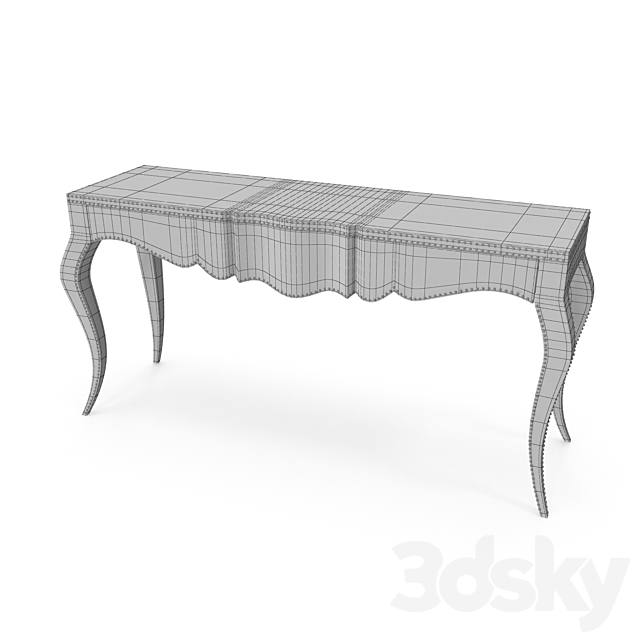 Eichholtz Console Table Margaret 3DS Max Model - thumbnail 3