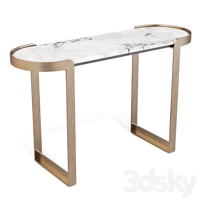 Eichholtz: Fabio – Console Table 3ds Max - thumbnail 1