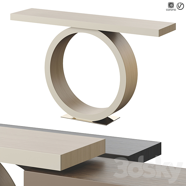 Eichholtz ODIS Console Table 3DS Max Model - thumbnail 1