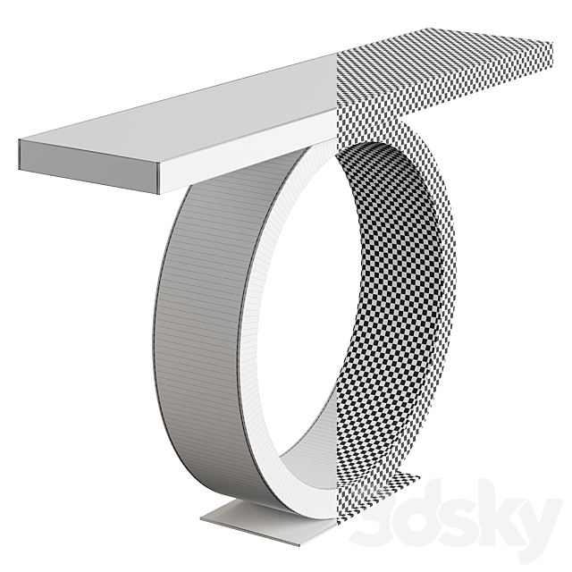 Eichholtz ODIS Console Table 3DS Max Model - thumbnail 7