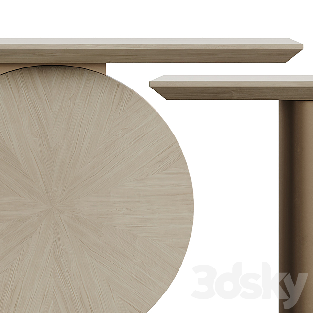 Eichholtz Usa SPRING Console Table 3DSMax File - thumbnail 4