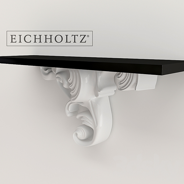 Eichholtz wall console Denley 3DS Max Model - thumbnail 2