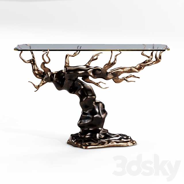 Elan Atelier Forest Console 3ds Max - thumbnail 2