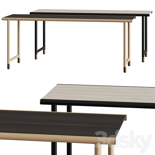 Flou Iko Console Tables 3DSMax File - thumbnail 1