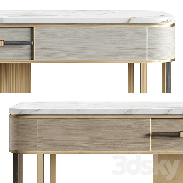 Frato ASHI Desk 3DS Max Model - thumbnail 5