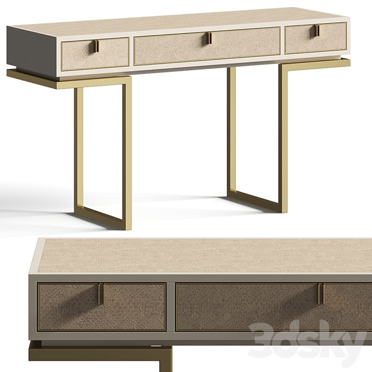 Frato Deville Console Table 3DS Max - thumbnail 1