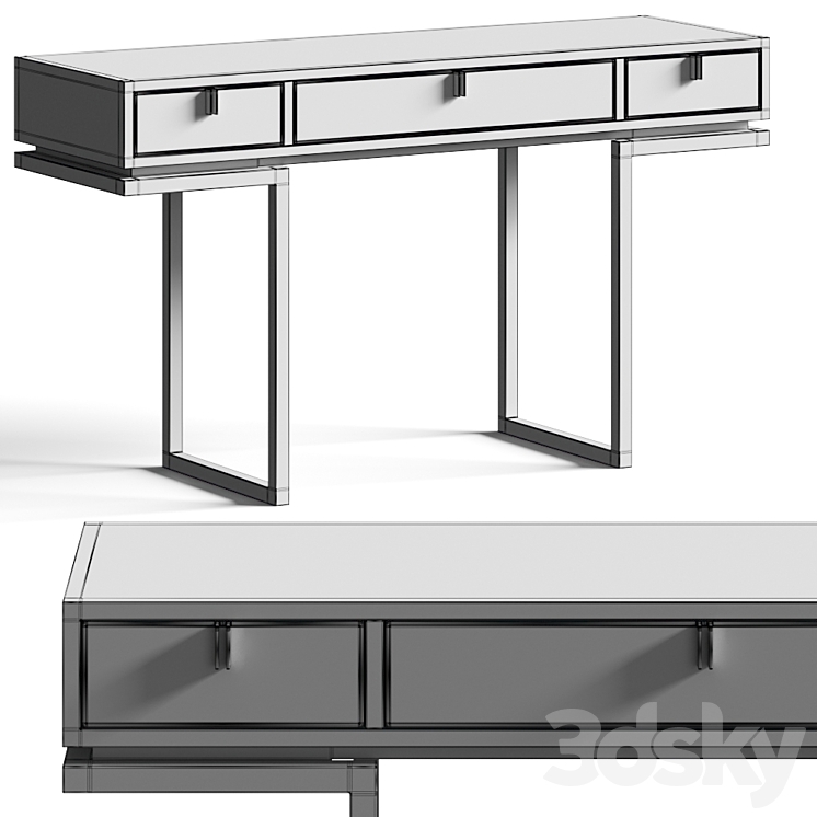 Frato Deville Console Table 3DS Max - thumbnail 2