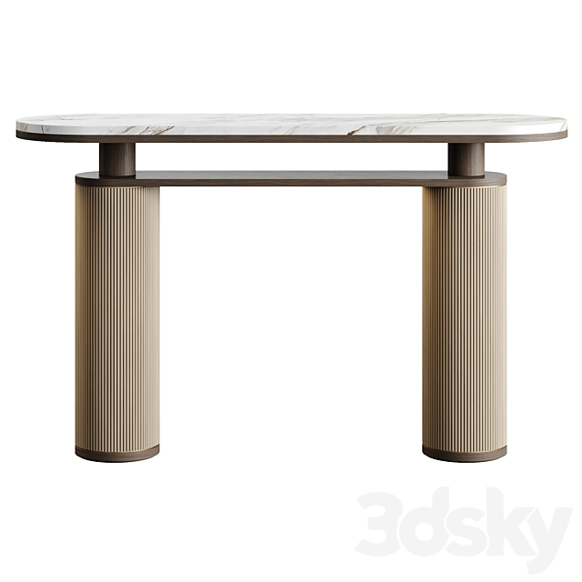 Frato OTSU Console Table 3DS Max Model - thumbnail 2