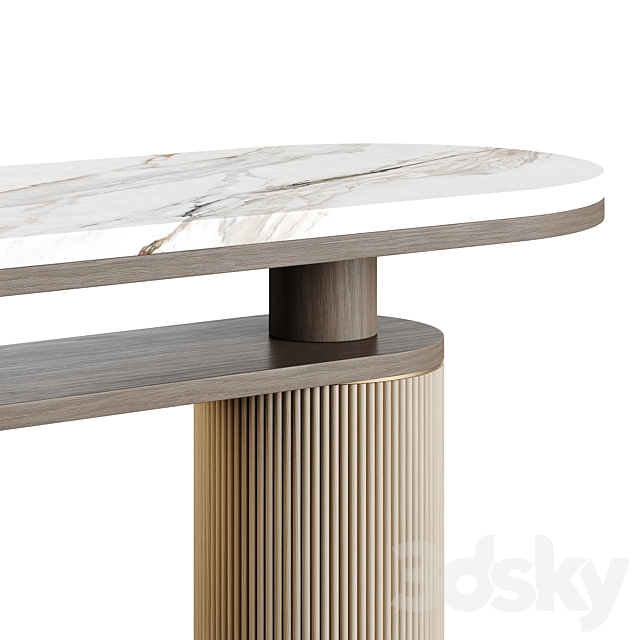 Frato OTSU Console Table 3DS Max Model - thumbnail 4