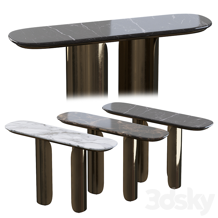 GABRIEL Console table 3DS Max - thumbnail 1