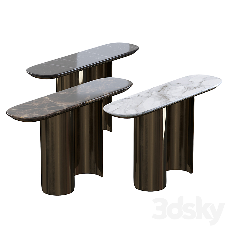 GABRIEL Console table 3DS Max - thumbnail 2