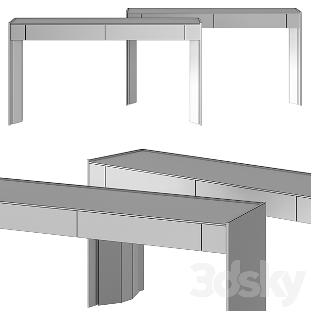 Gallotti & Radice Athus Console Table 3ds Max - thumbnail 2