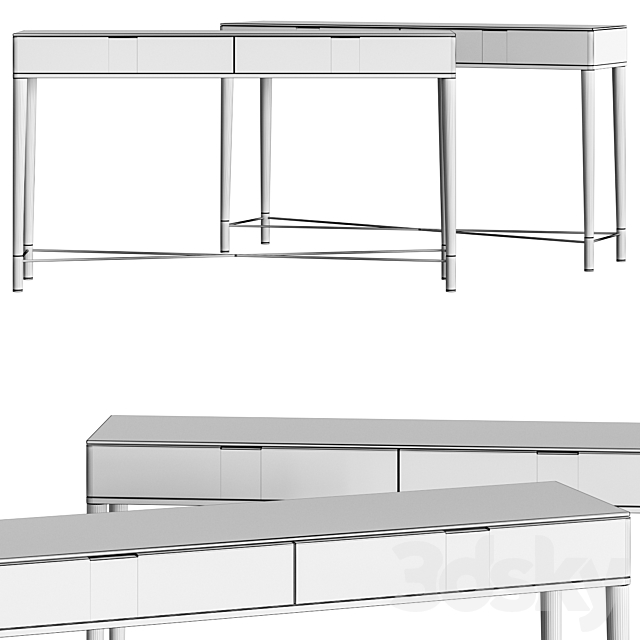 Gallotti & Radice Tama Console Table 3DSMax File - thumbnail 2