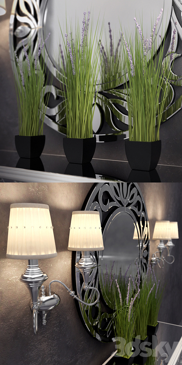 Garda Decor Set 09 3DS Max Model - thumbnail 2