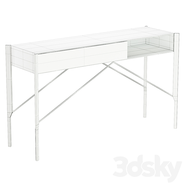 GLORY Console table Arketipo 3DSMax File - thumbnail 2