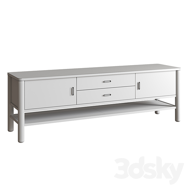 Hargrove Media Console 3ds Max - thumbnail 3