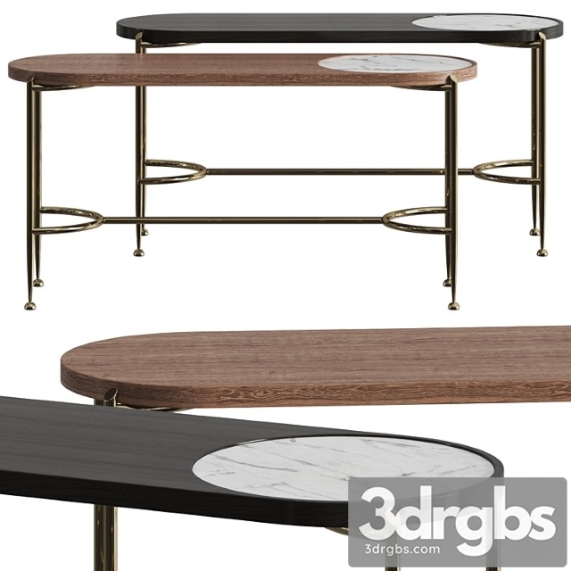 Hc28 cosmo moon console tables - thumbnail 1