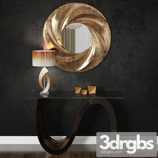 Houzz decor set 04 2 3dsmax Download - thumbnail 1