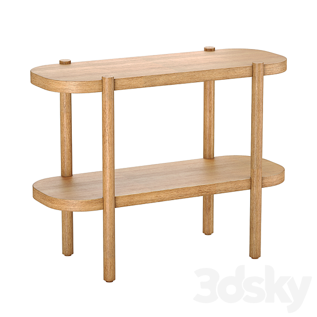 Ikea listerby console table 3ds Max - thumbnail 1