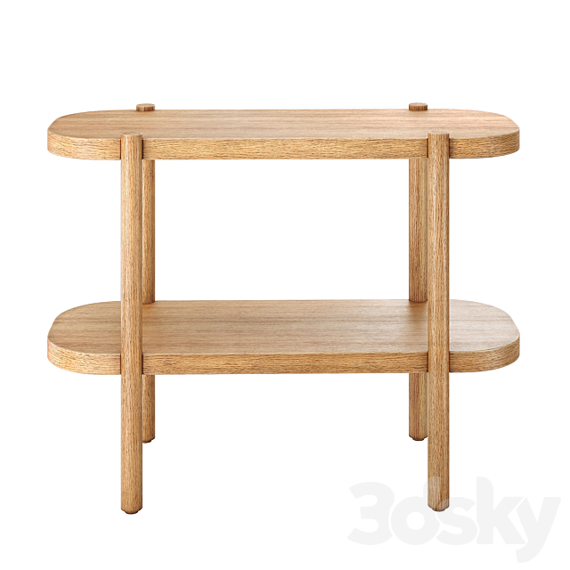 Ikea listerby console table 3ds Max - thumbnail 2