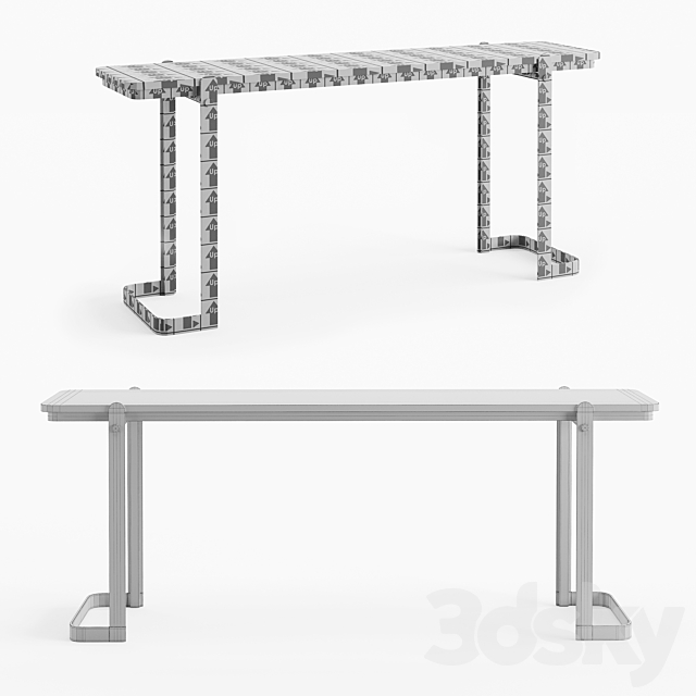 Inedito Asnaghi Pablo Console 3DSMax File - thumbnail 4