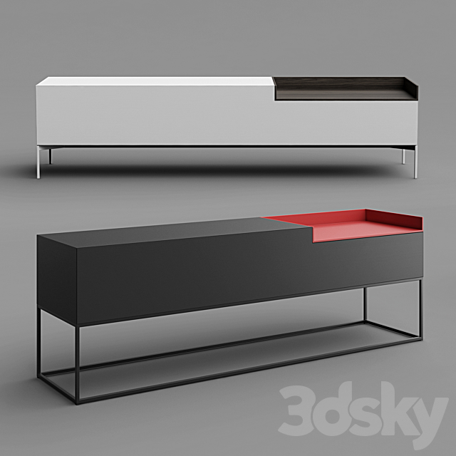 INMOTION Sideboard by MDF Italia 3DSMax File - thumbnail 1