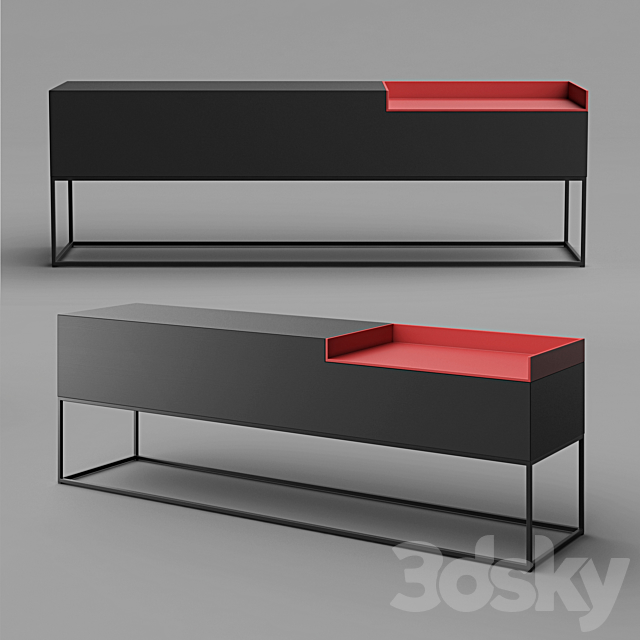 INMOTION Sideboard by MDF Italia 3DSMax File - thumbnail 2