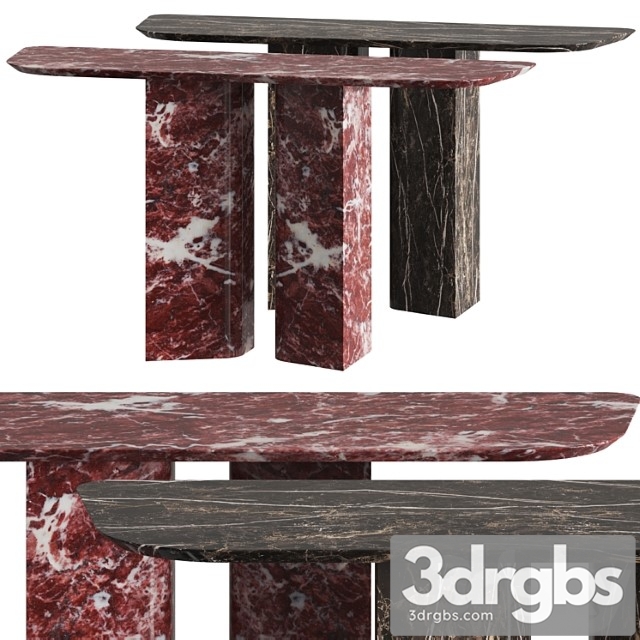 International marmi frisbie console tables 2 3dsmax Download - thumbnail 1