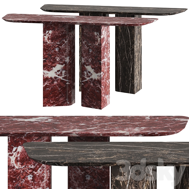 International Marmi Frisbie Console Tables 3DSMax File - thumbnail 1