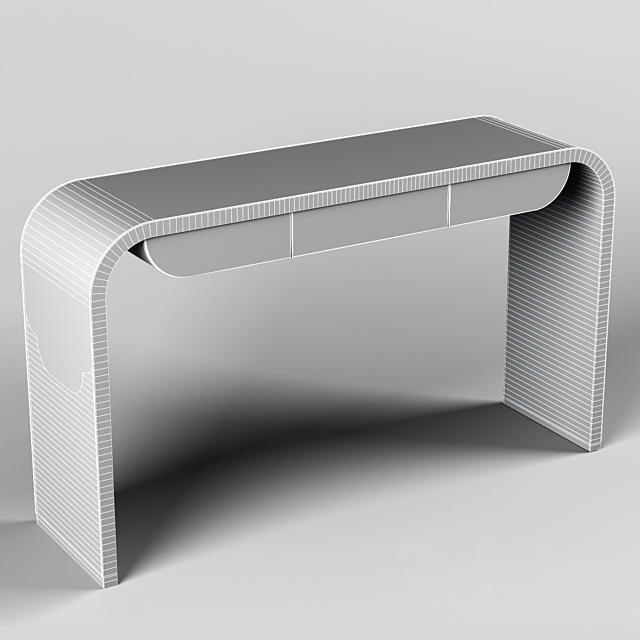 Jonathan Charles Fine Furniture JC Modern console 3DSMax File - thumbnail 2