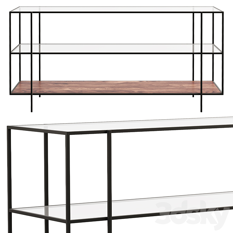 Joybird Juliana Console Table 3DS Max - thumbnail 1