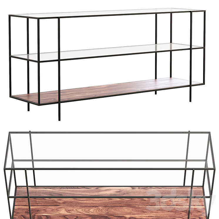 Joybird Juliana Console Table 3DS Max - thumbnail 2