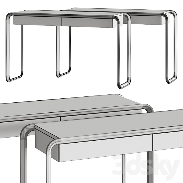 K2C Oblique Console Tables 3DSMax File - thumbnail 3