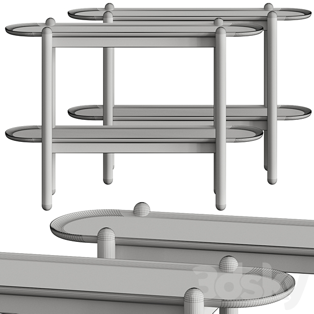 Karpenter East Console Tables 3DSMax File - thumbnail 2