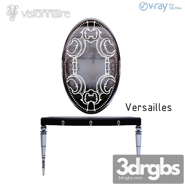 Konsol Versailles ipe cavalli (visionnaire) 2 3dsmax Download - thumbnail 1