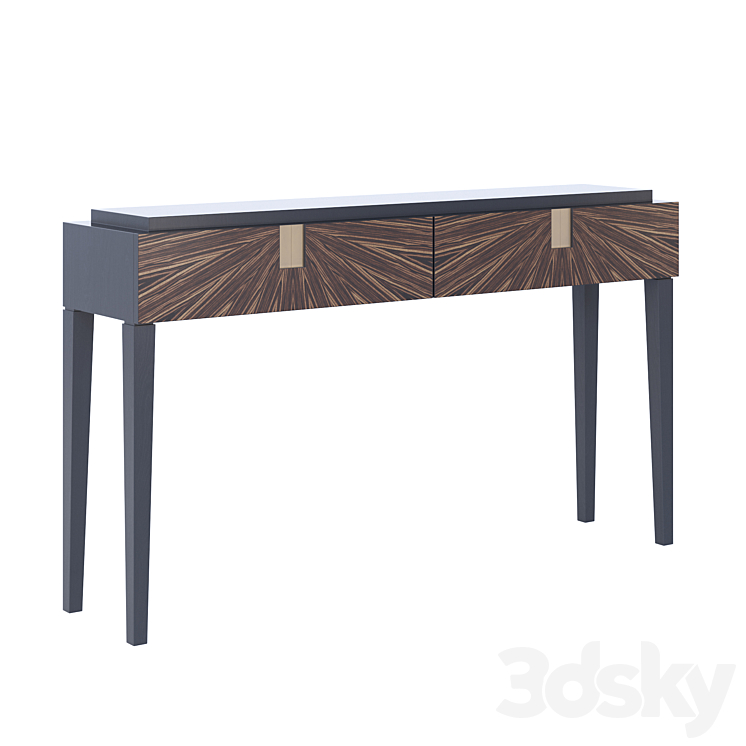 Langham Console Table 3DS Max - thumbnail 1