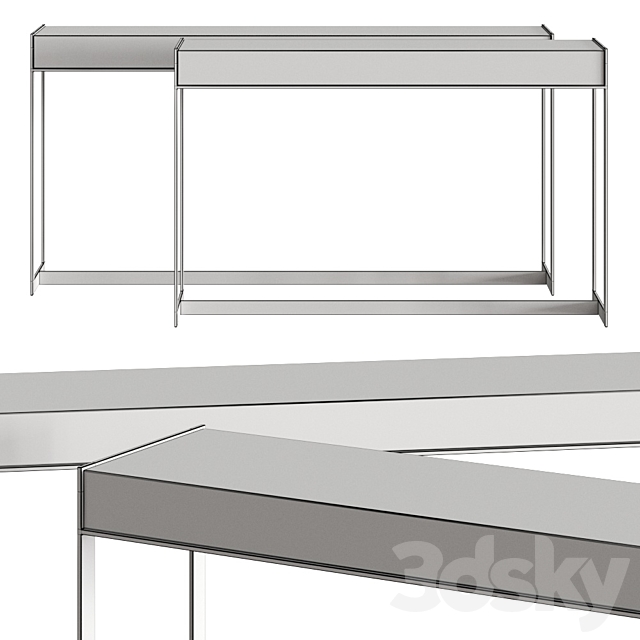 Laskasas Anthony Console Tables 3ds Max - thumbnail 2