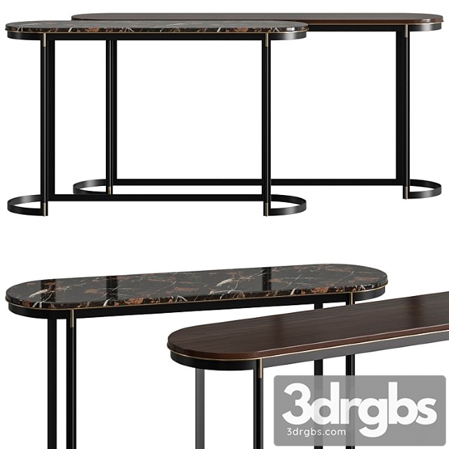 Laskasas Lyssa Console Table 3dsmax Download - thumbnail 1