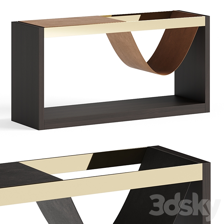 Laskasas Ryan Console Table 3DS Max - thumbnail 1