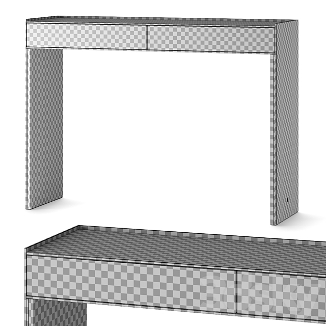 Laskasas Samos Console Table 3ds Max - thumbnail 3