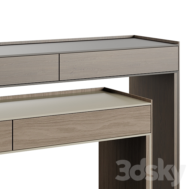 Laskasas Samos Console Table 3DS Max Model - thumbnail 5