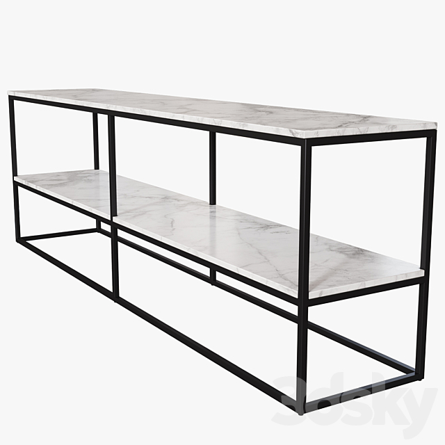 Lehome K045 Console Table 3ds Max - thumbnail 3