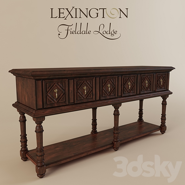 Lexington _ Fieldale Lodge 3ds Max - thumbnail 1