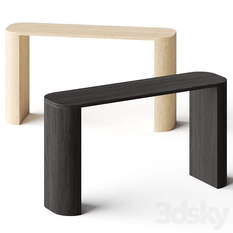 Lulu and Georgia Luna Console Table 3DS Max - thumbnail 1