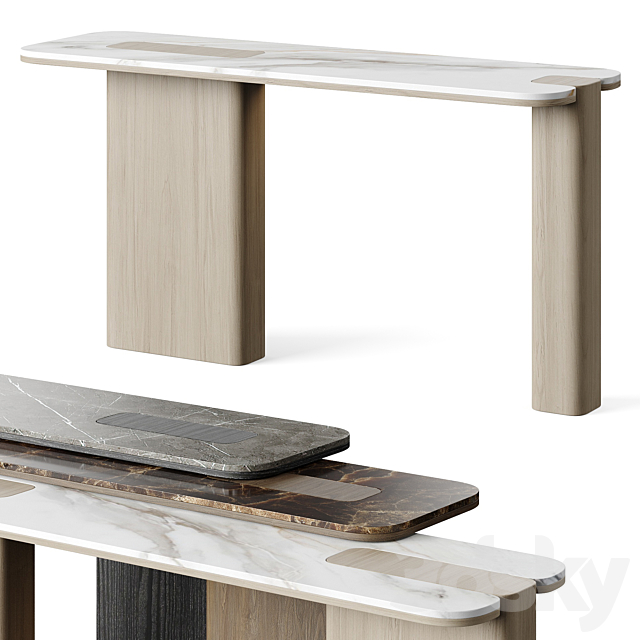 LuxLucia Casa ROSIE Console Table 3DS Max Model - thumbnail 4